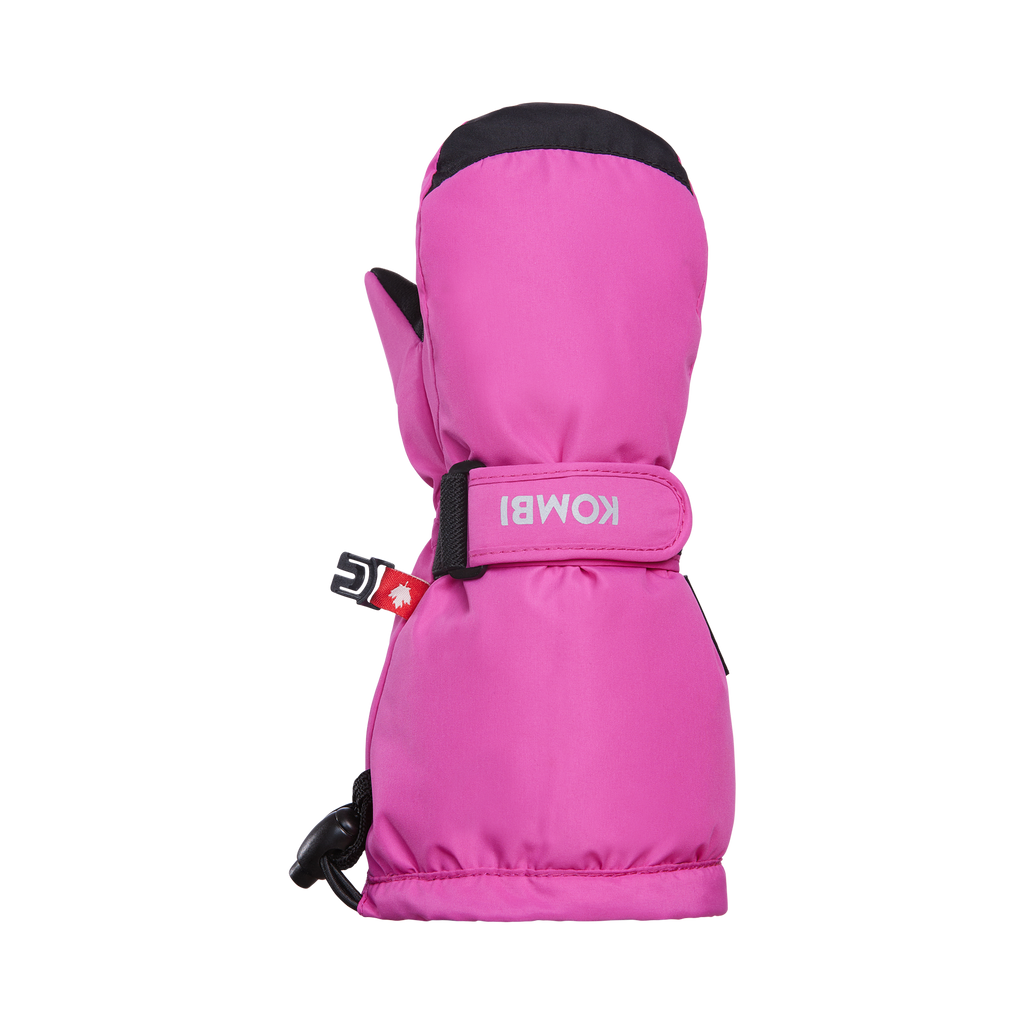 Pink KOMBI Roomy winter mitten for children