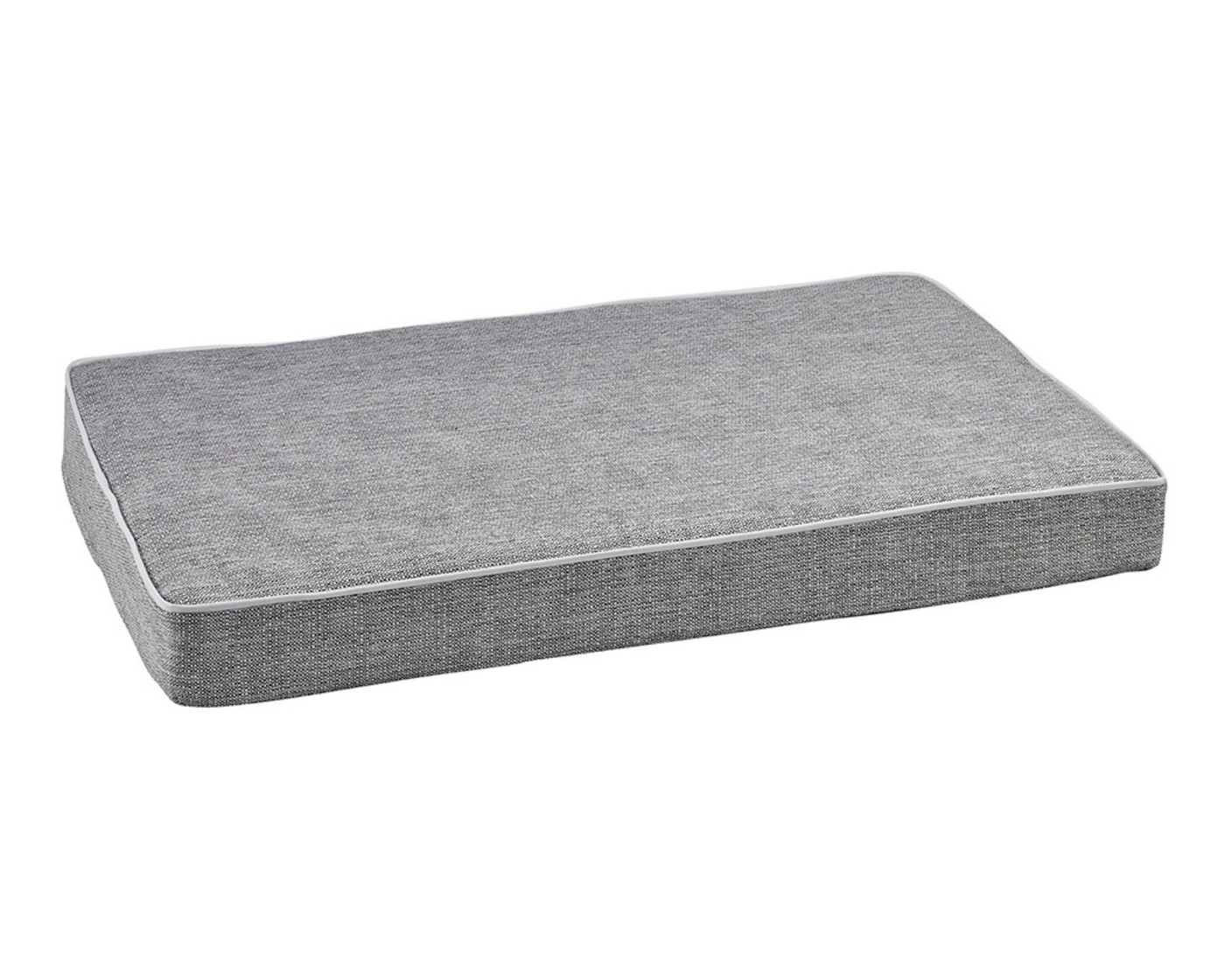 Rectangular Bowsers Isotonic memory-foam dog mattress in Allumina fabric